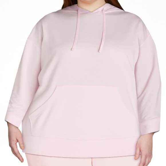 NEW Women 2 piece sweatsuit set Pull over Hoodie w Jogger Pants Pink M - Picture 17 of 17